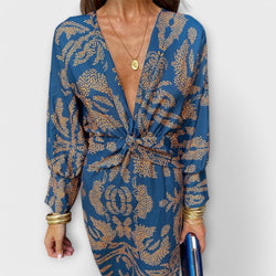 Oriana - Elegante Jurk met Lange Mouwen