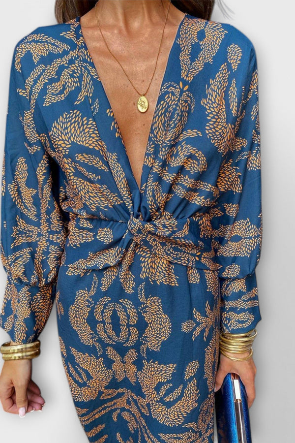 Oriana - Elegante Jurk met Lange Mouwen