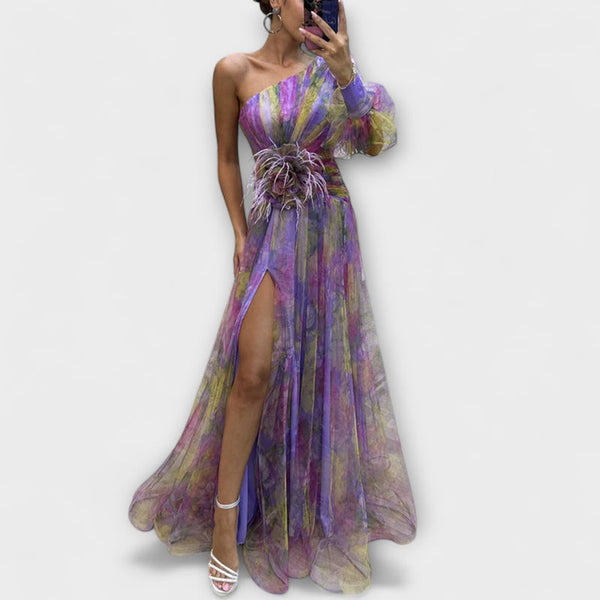 Amelia - Chic Split Jurk