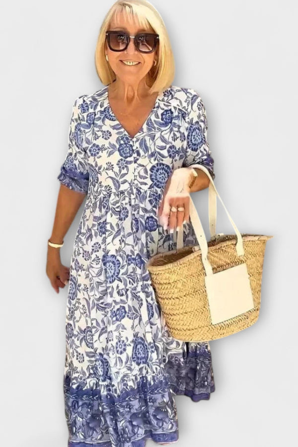 Caitlin - Gracieus Bloemendress met een Luchtig Ontwerp