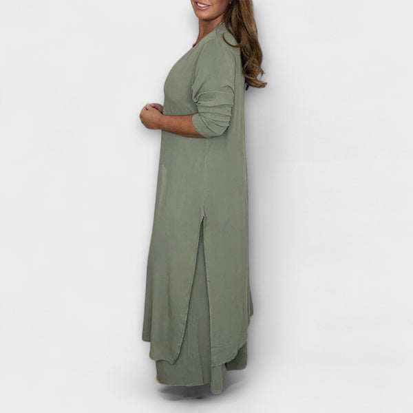 3-Delige Stijlvolle Vrouwen Co-Ord Set