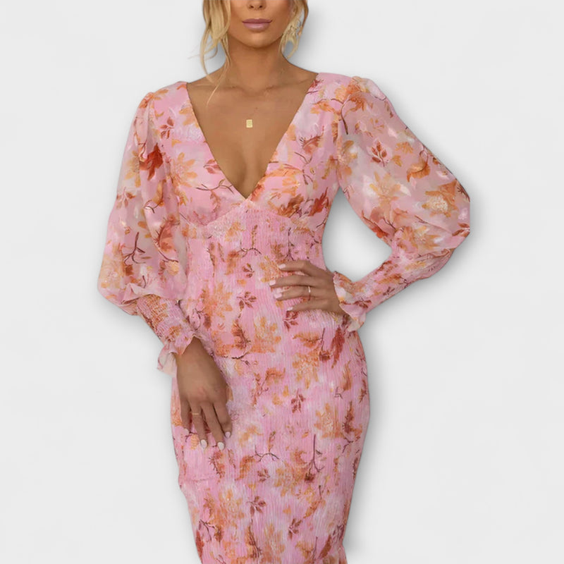 Amara - Elegante Bloemenjurk