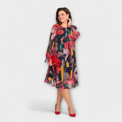 Caroline - Elegante Plus-Size Jurk voor Ultiem Comfort