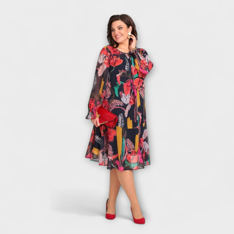 Caroline - Elegante Plus-Size Jurk voor Ultiem Comfort