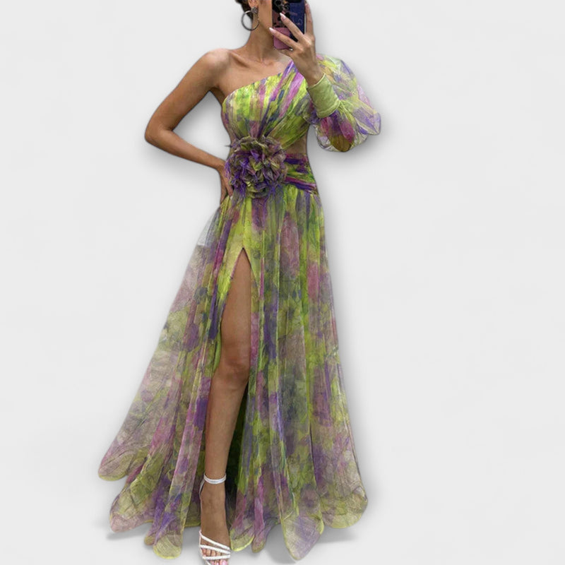 Amelia - Chic Split Jurk