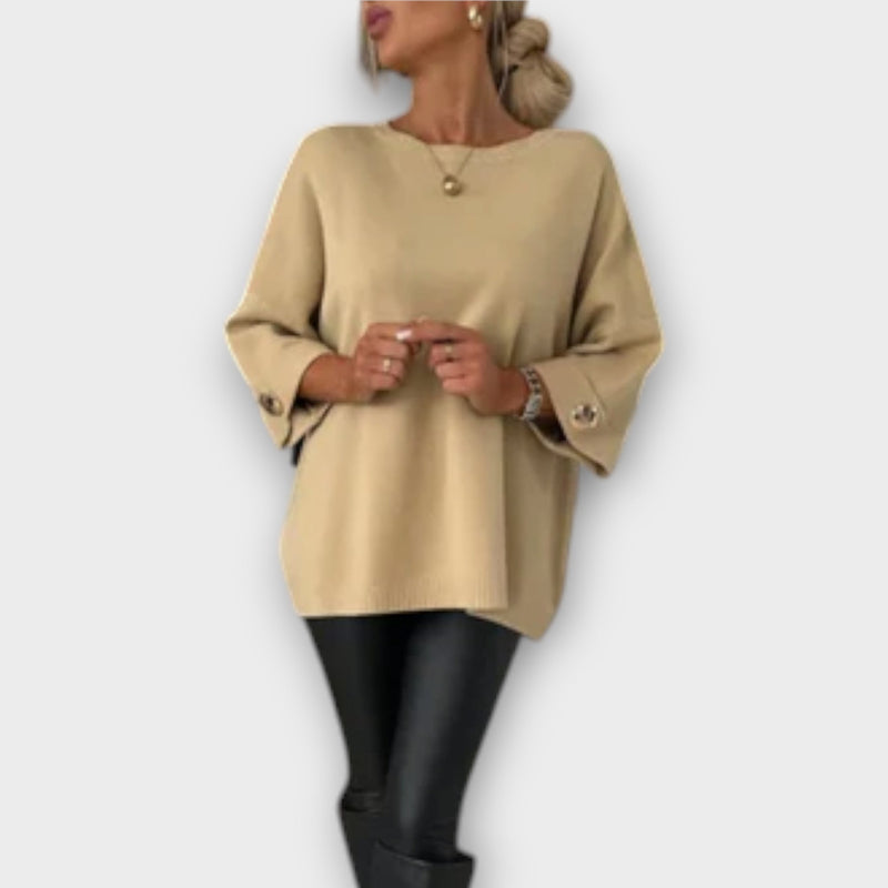 Isabella - Elegante Gebreide Blouse