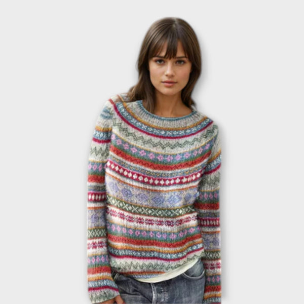 Manonin - Casual & Cozy Gestreepte Trui
