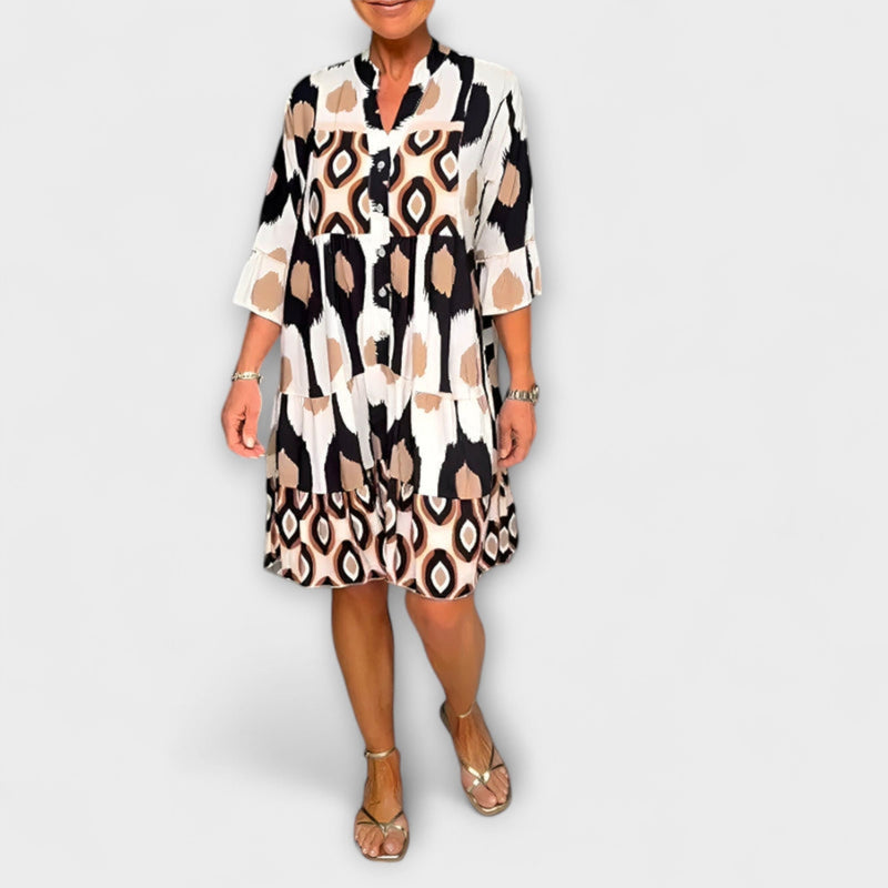 Lavira - Chic Midi Jurk