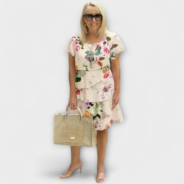 Lillian - Bloemige Elegante Jurk