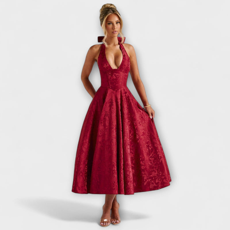 Catalina - Romantische Midi Jurk