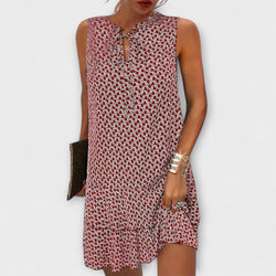 Daisy - Chic Ruffled Mouwloze Mini Jurk