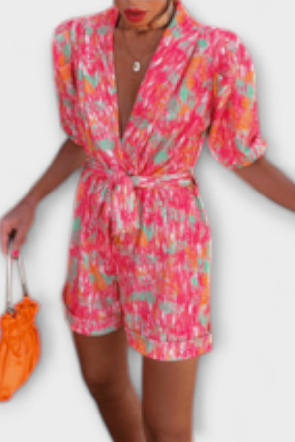 Paola - Hoge Taille Jumpsuit