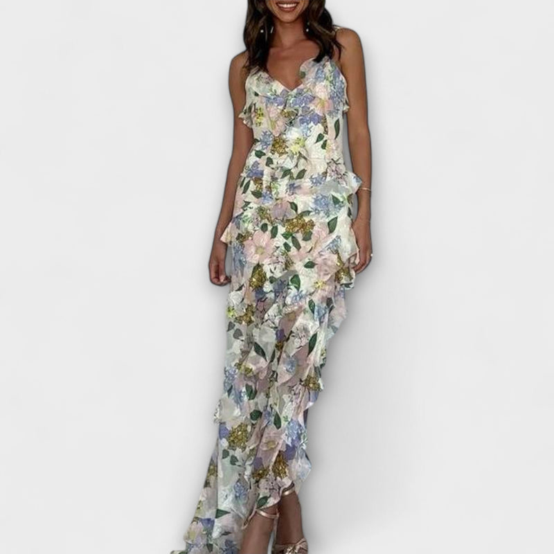 Indie - Rimpeljurk met Strap Print