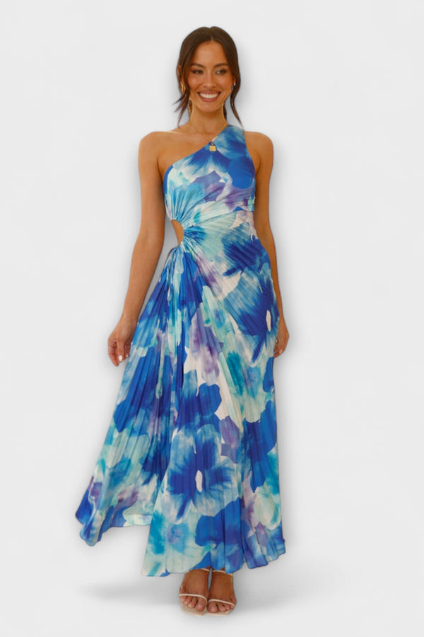 Sienna - Elegante Cut-Out Maxi Jurk