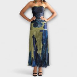 Noelle - Strapless Midi Jurk