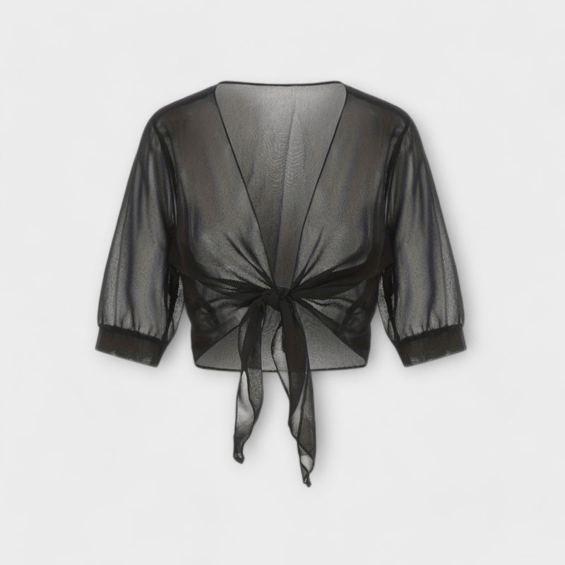 Olivia - Blouse met Open Voorzijde