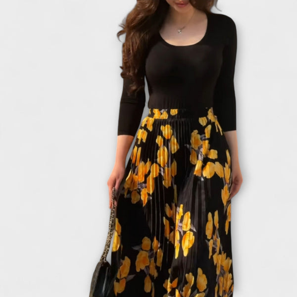 Violette - Geplooide Rok en Top Ensemble