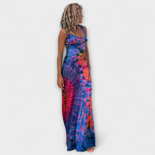 Ronja - La Bamba Tie-Dye Print Maxi Jurk