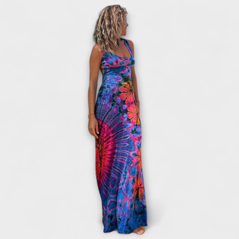 Ronja - La Bamba Tie-Dye Print Maxi Jurk