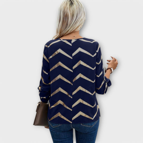Emma - Tijdloze Elegante Blouse