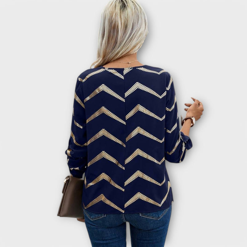 Emma - Tijdloze Elegante Blouse