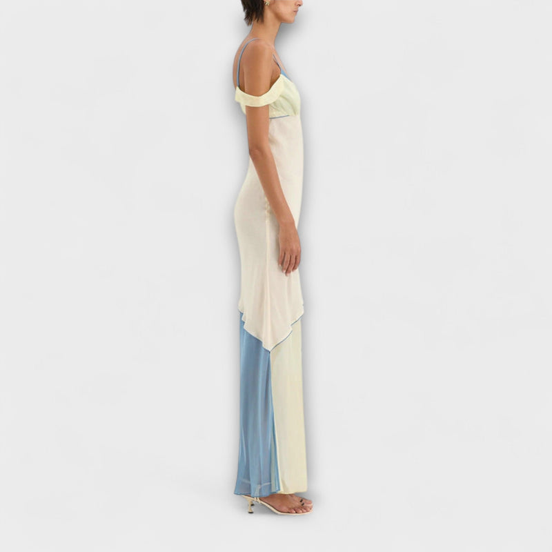 Alora - Thames Midi-jurk met Splice Detail