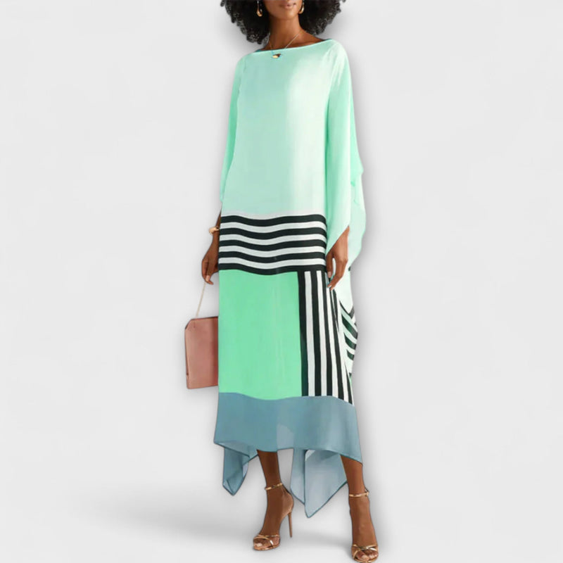 Elenora - Locker fit geometrische kaftan