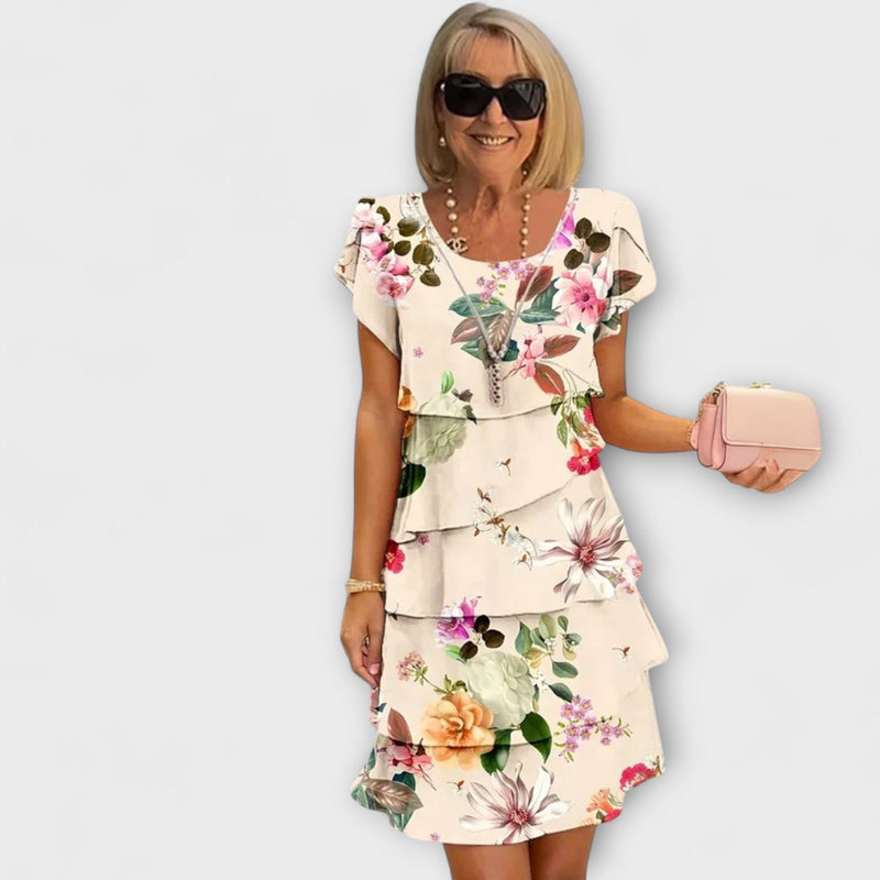 Lillian - Bloemige Elegante Jurk