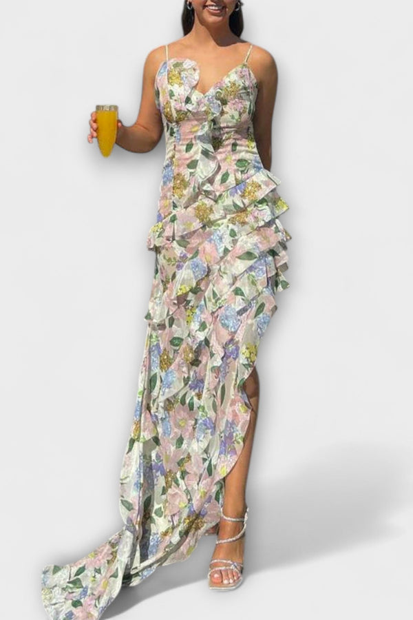 Indie - Rimpeljurk met Strap Print