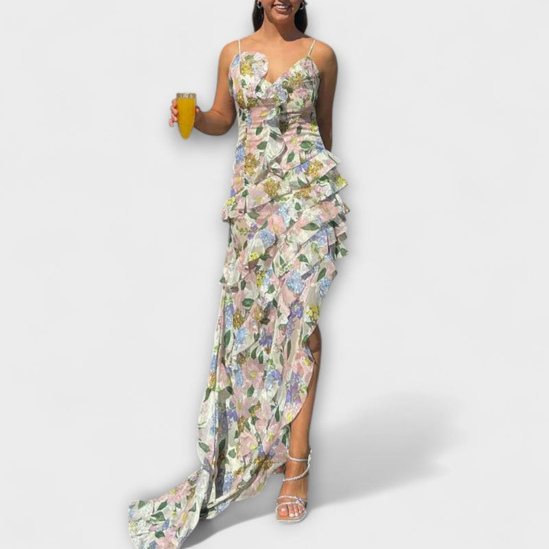 Indie - Rimpeljurk met Strap Print