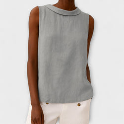 Brianna - Elegante Mouwloze Top