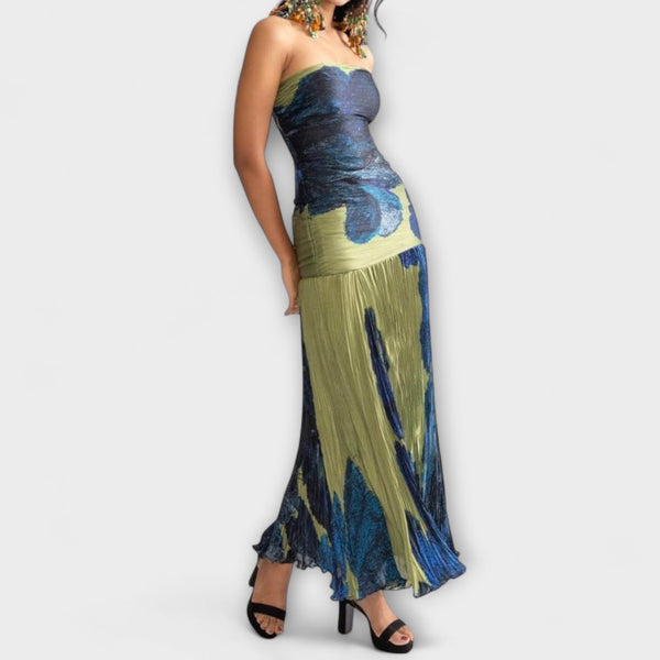 Noelle - Strapless Midi Jurk