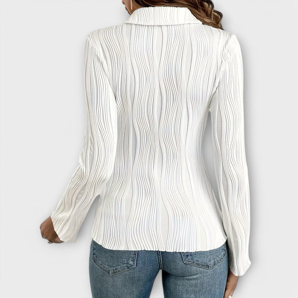 Natalie - Blouse met Lange Mouwen
