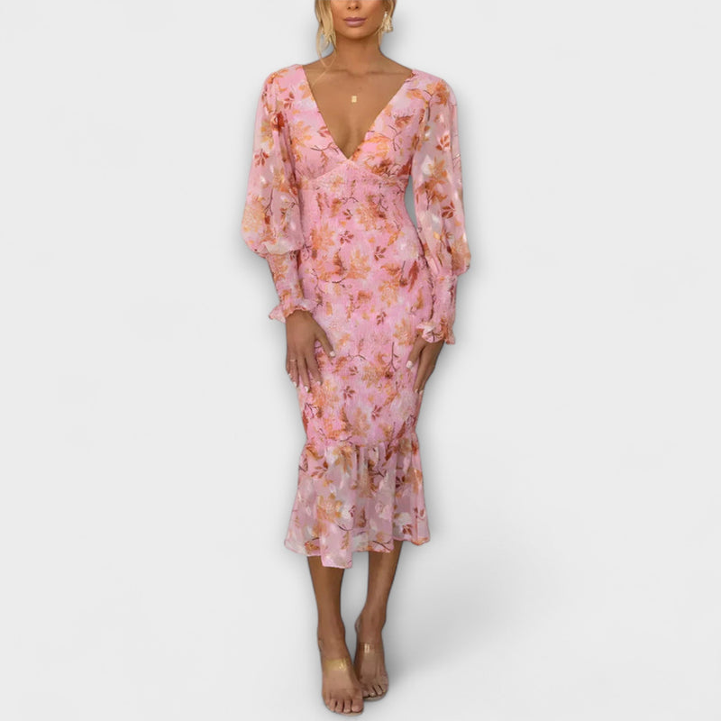 Amara - Elegante Bloemenjurk
