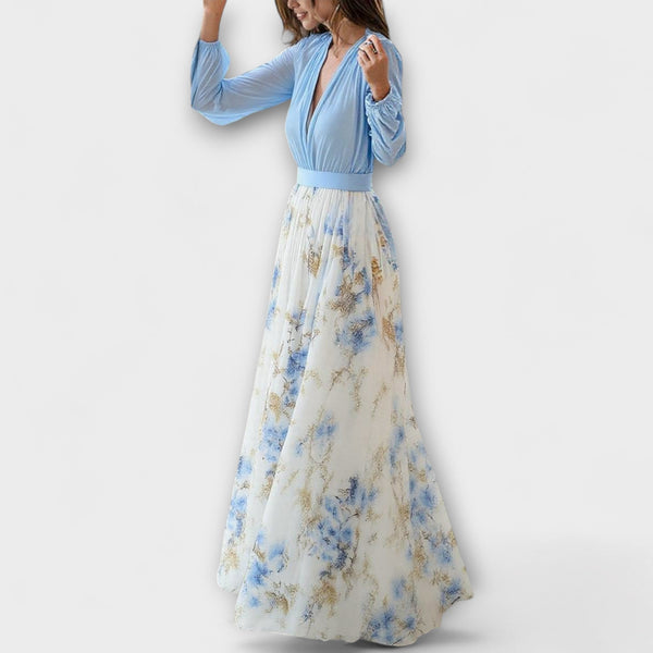 Harper - Bloemen Maxi Jurk
