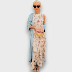 Elveria – Maxi Jurk met Bijpassende Cardigan