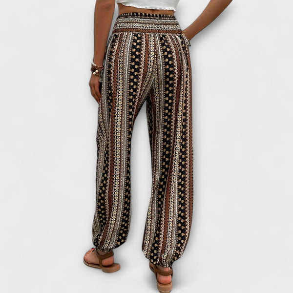 Scarlett - Broek met Etnische Grafiek