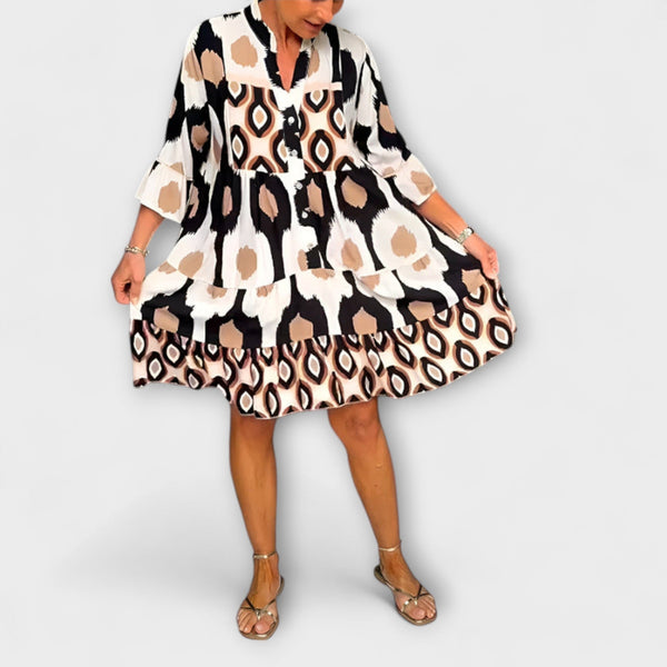 Lavira - Chic Midi Jurk