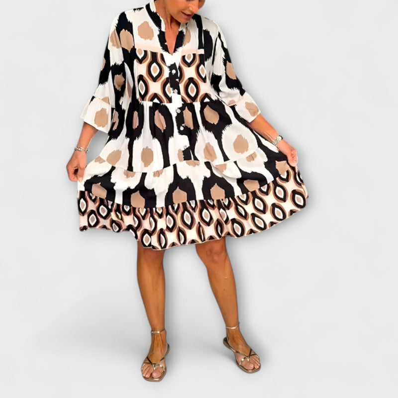 Lavira - Chic Midi Jurk