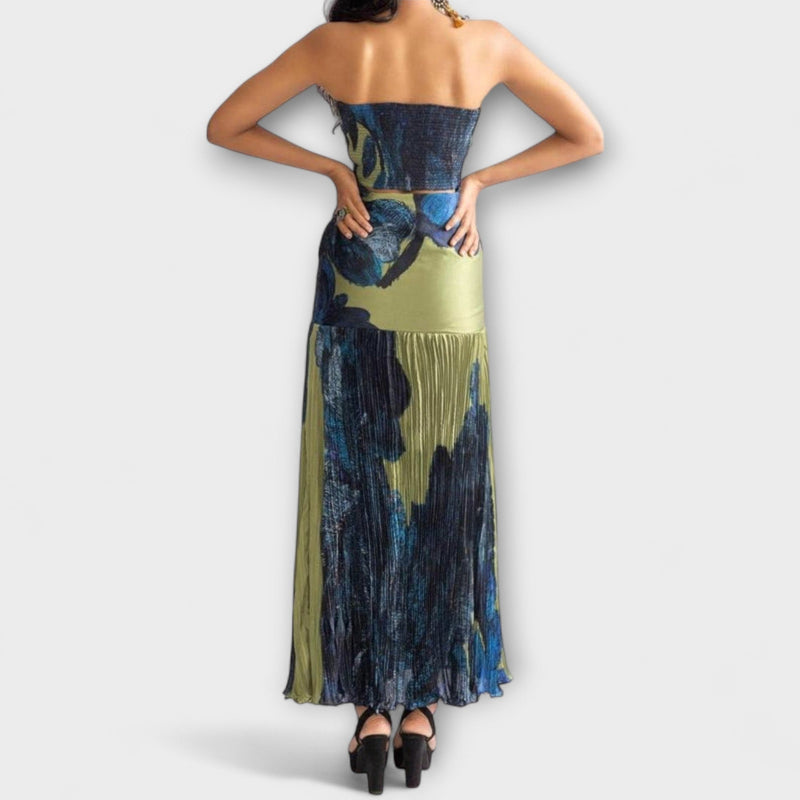 Noelle - Strapless Midi Jurk