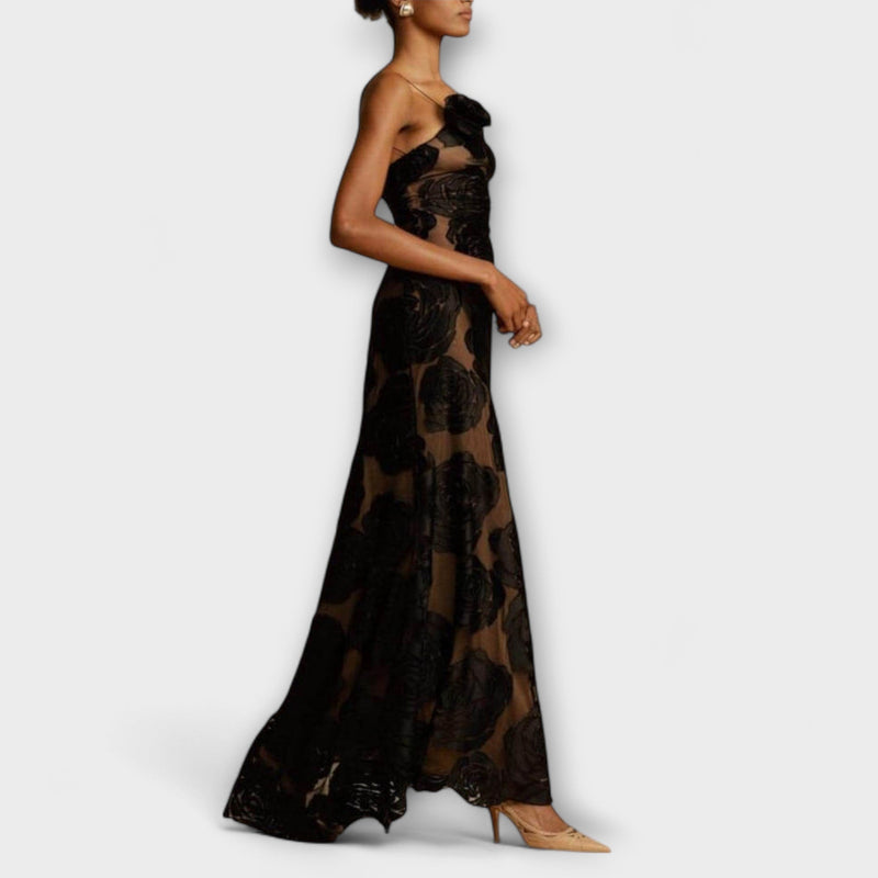 Sara - Bloemen Maxi Jurk