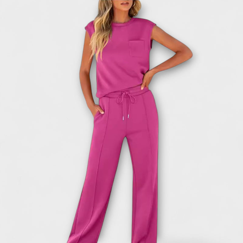 Foria – Mouwloze Lounge Set met Koord