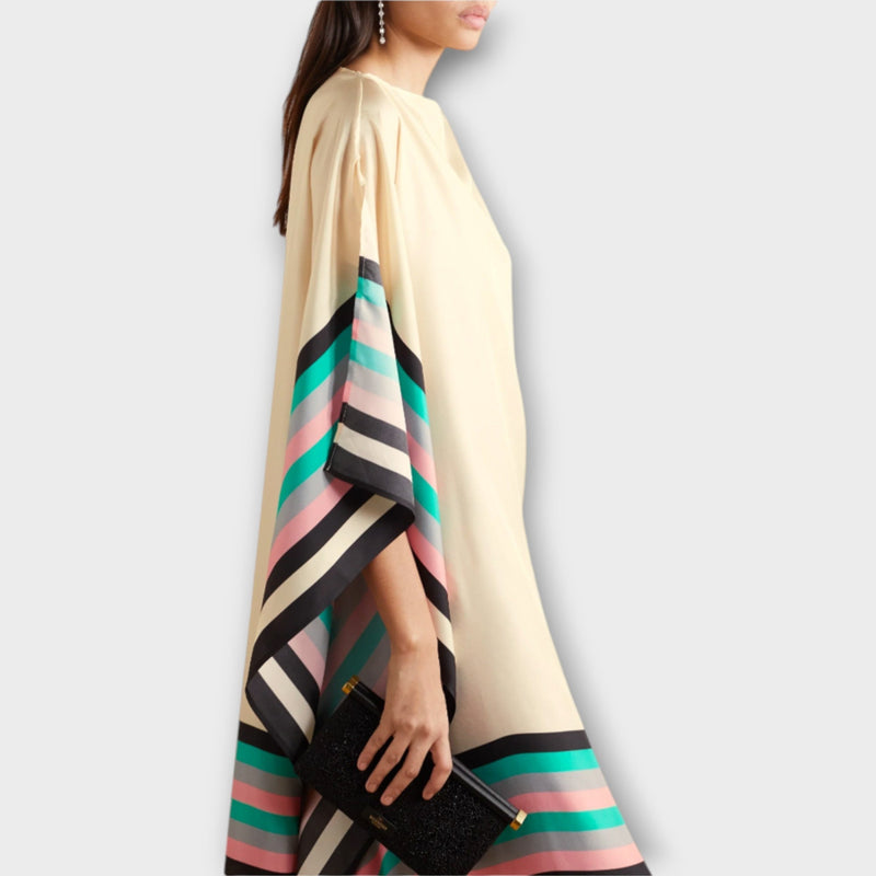 Elenora - Locker fit geometrische kaftan