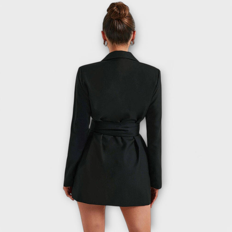 Blazer Jurk met V-Hals
