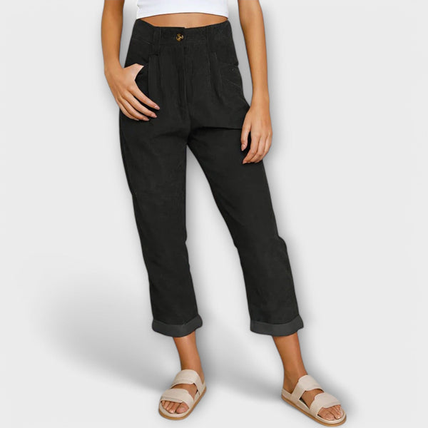 Jana - Moderne Corduroy Broek