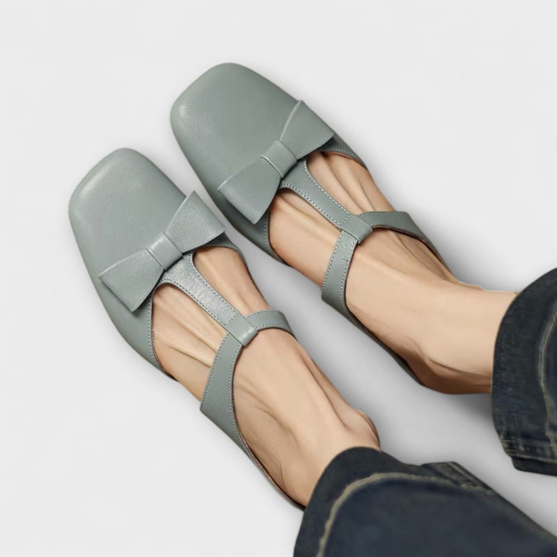 Solenza - Lina Vierkante Teen Slippers