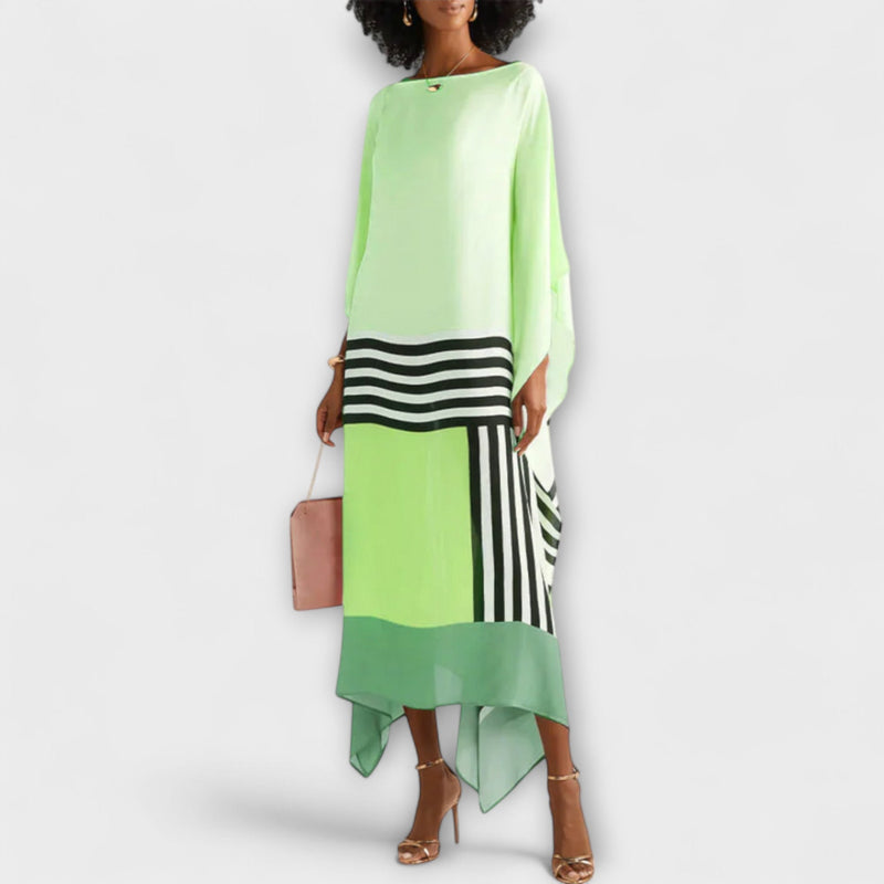 Elenora - Locker fit geometrische kaftan