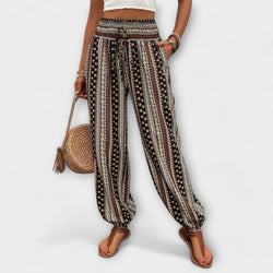 Scarlett - Broek met Etnische Grafiek