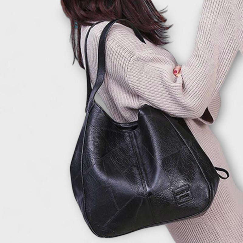 Lora. - Vintage Leren Tas