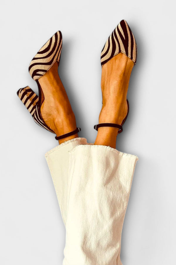 Zebrina – Statement Hakken met Zebra Print